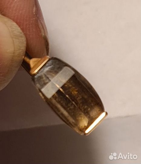 Комплект кольцо и серьги 11,85 гр., 585