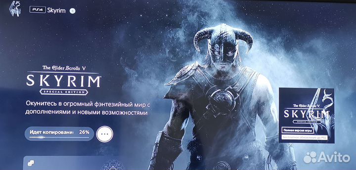 Skyrim Anniversary Edition ps4 ps5 RU