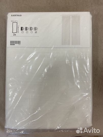 Тюль Gjertrud Гертруд IKEA Икея