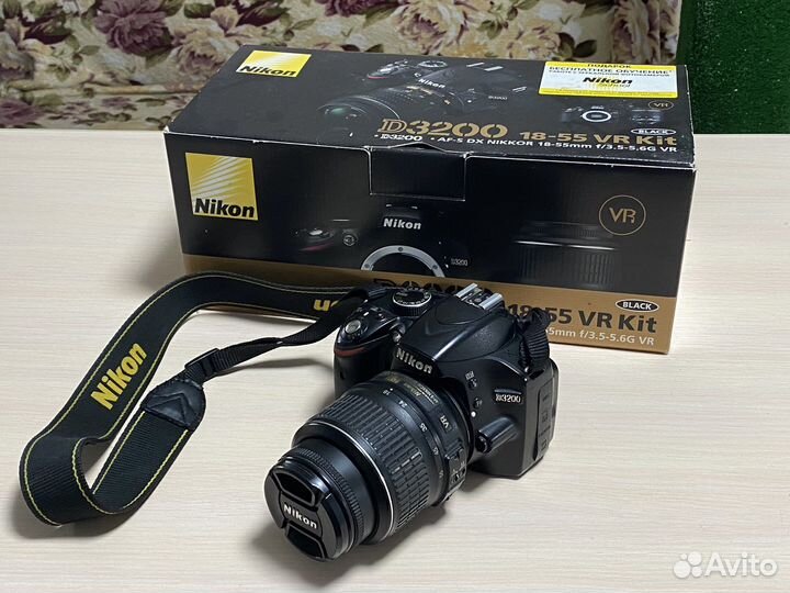Nikon d3200 kit 18-55