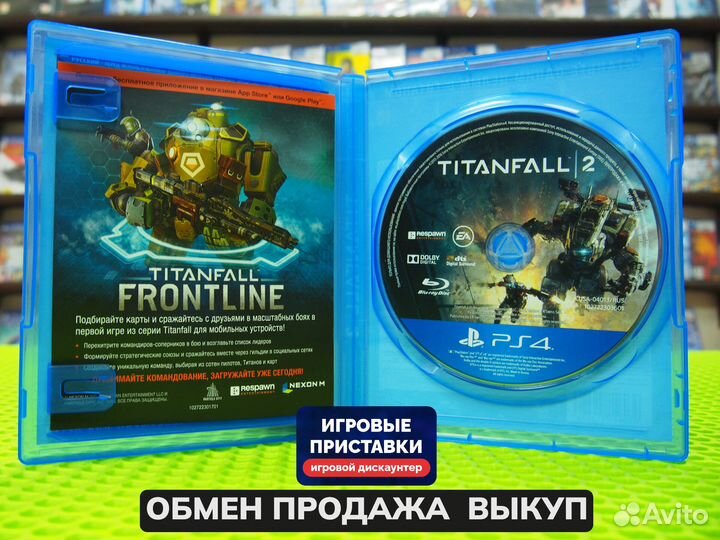 Игра для PlayStation 4 Titanfall 2 Б/у В наличии