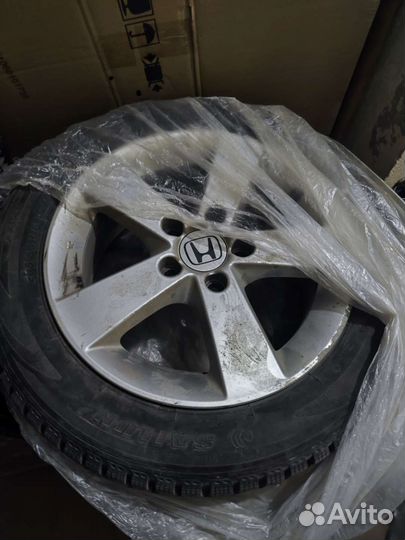 Колеса в сборе r16 зимние Honda Civic