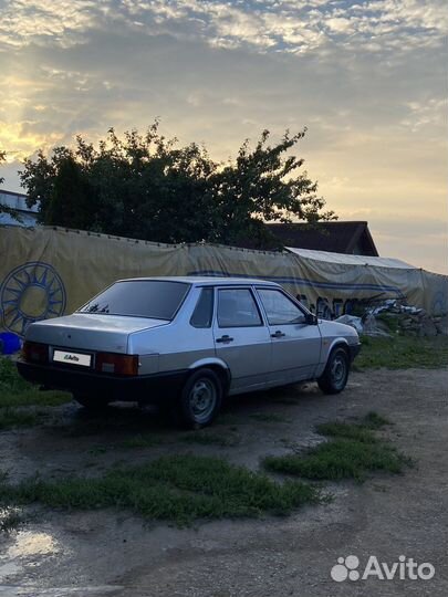 ВАЗ 21099 1.5 МТ, 1998, 128 000 км