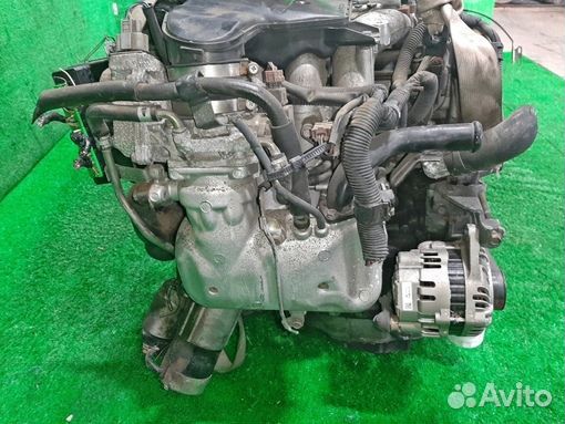 Двигатель в сборе двс mitsubishi pajero IO H76W 4G