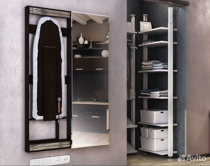 Встраиваемая гладильная доска смарт бтс