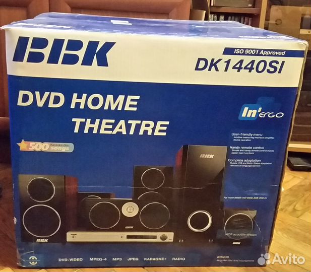 Домашний DVD - театр BBK DK1440SI