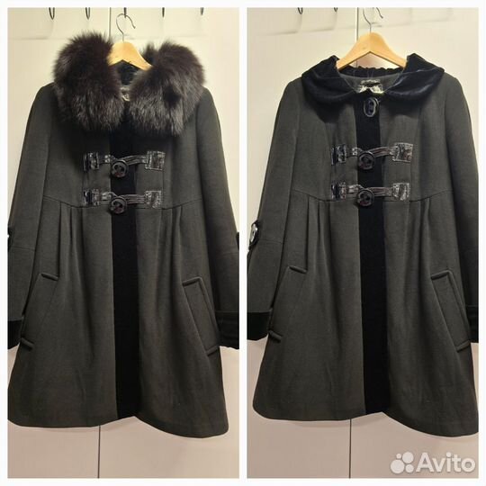 Пальто демисезонное подойдет для беременных 42 44