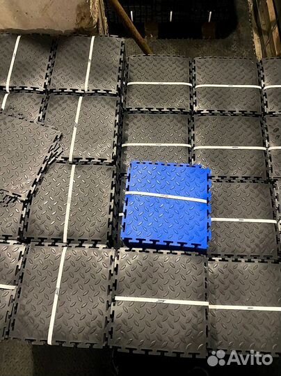 Модульные полы для гаража