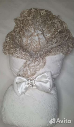 Конверт одеяло на выписку зима