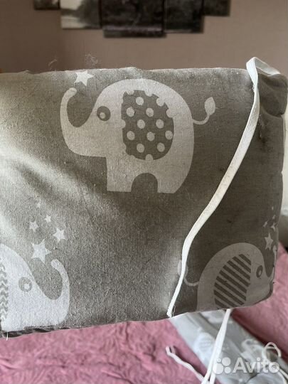 Бортики в детскую кроватку