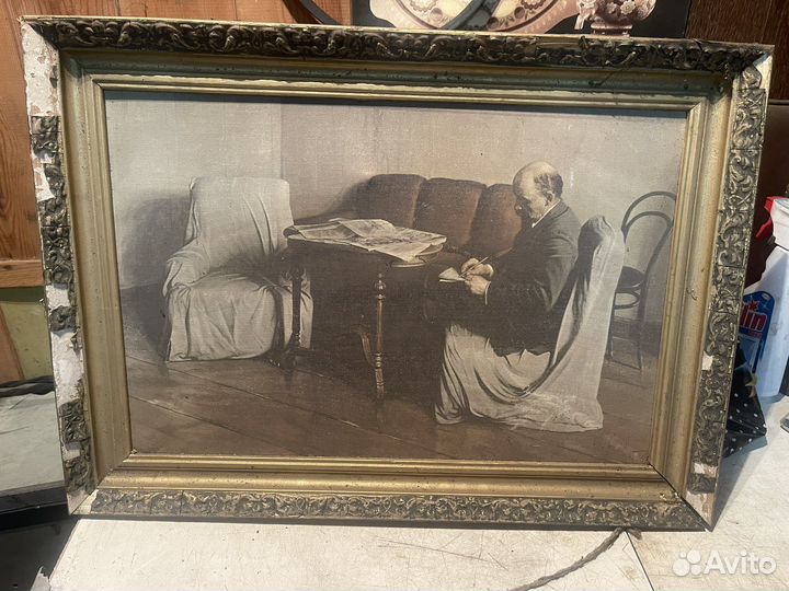 Картина Ленин в Смольном