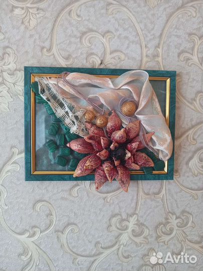 Интерьерная,объемнаякартина,ручная работа