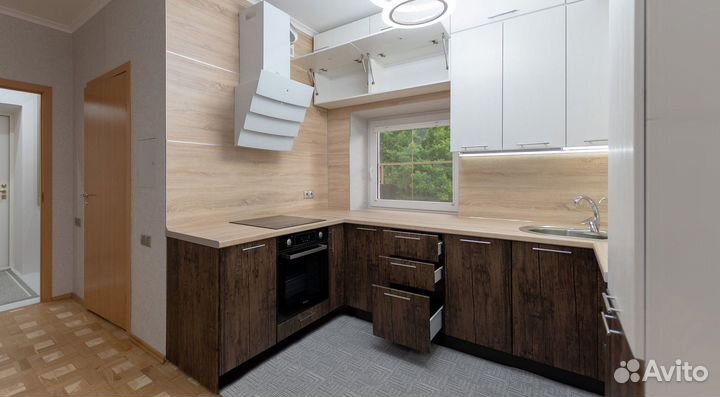 Кухня Леон угловая и прямая