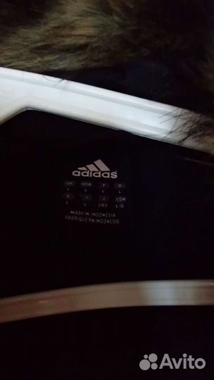 Пуховик брендовый Adidas. Состояние отличное