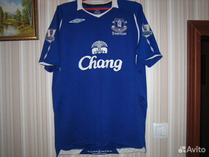 Винтажные футболки Эвертона