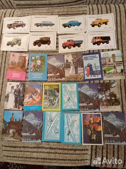 Календарики СССР