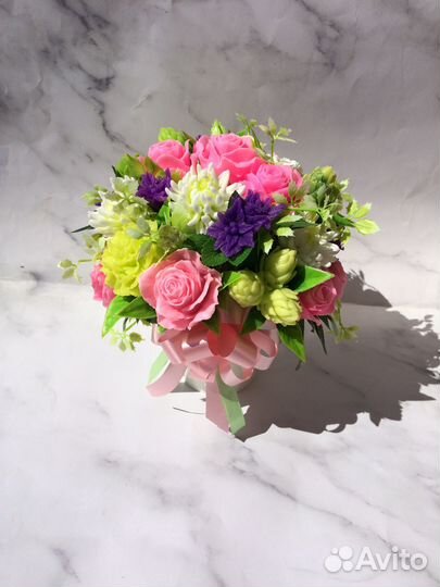 Букет/выпускной/подарок/ день рождения/ из мыла