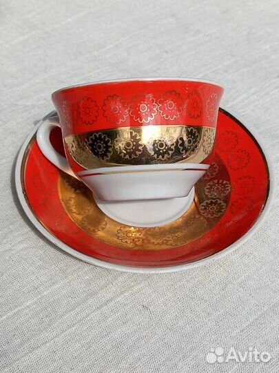 Кофейный сервиз СССР / Бориславский фарфор