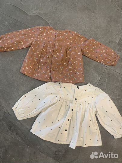 Рубашки на девочку Zara