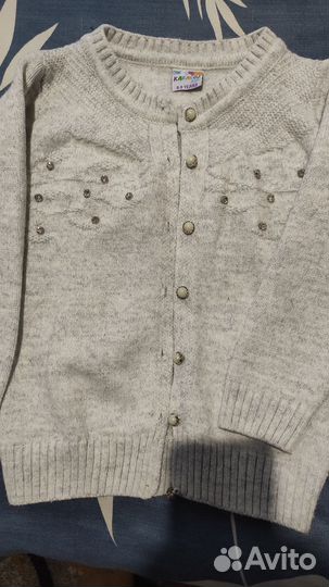 Кофта для девочки тёплая