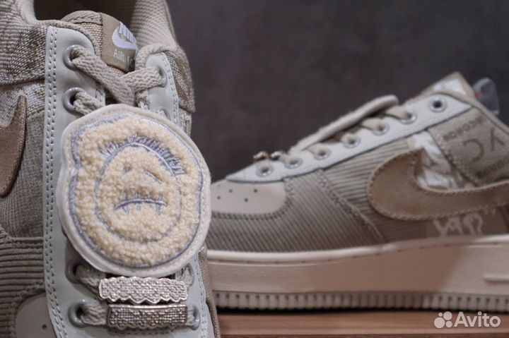 Кроссовки nike air force кактус джек