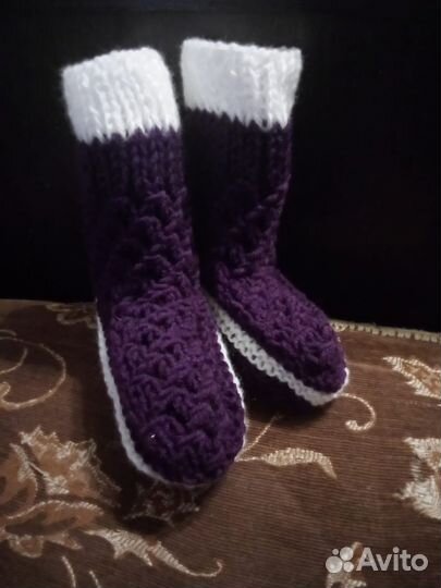Носки вязаные ручной работы женские