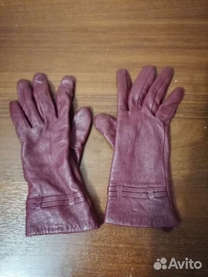 Перчатки. Кожа