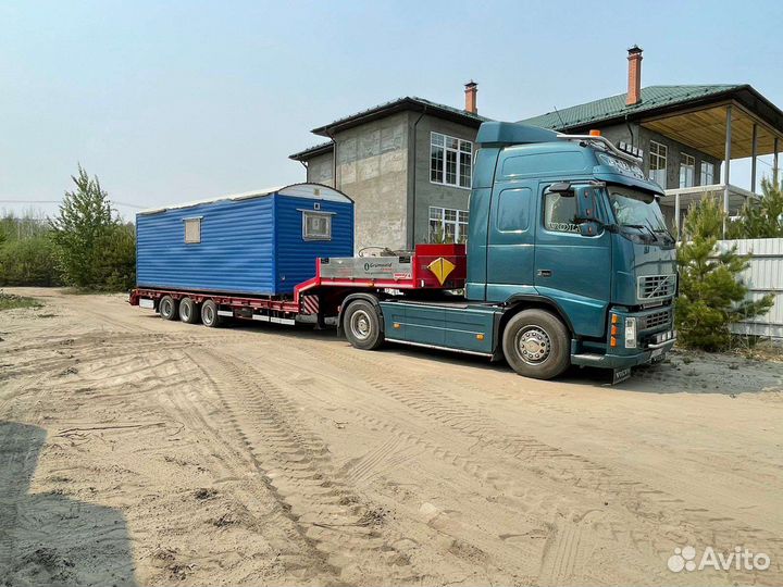 Услуги низкорамного трала раздвижка