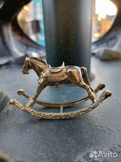 Аксессуар для дома лошадка каталог бронза