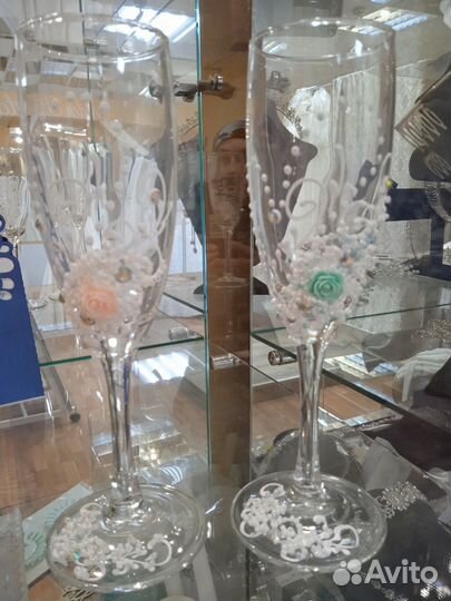 Свадебные бокалы