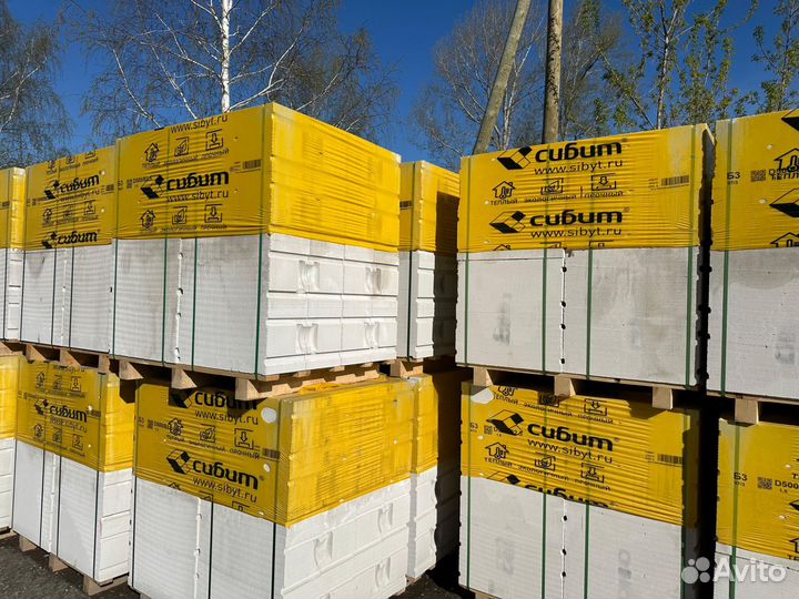 Сибит стеновой 300 и 400 толщиной