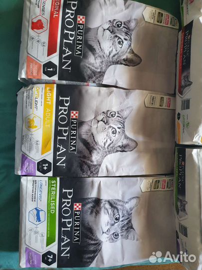Сухой корм для кошек Pro plan.Кошачий корм proplan