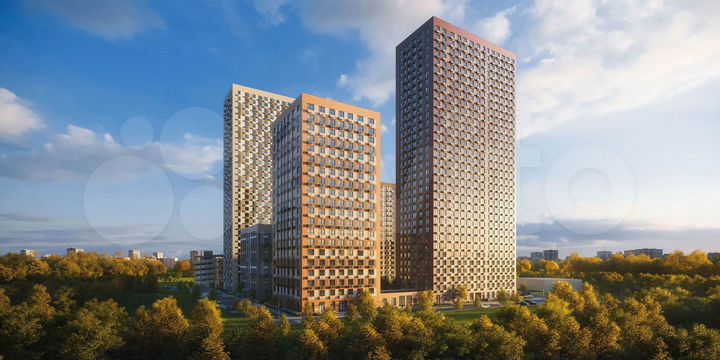 Квартира-студия, 23,7 м², 7/33 эт.