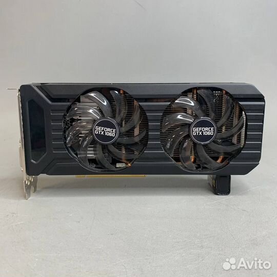 Видеокарта Palit GeForce GTX 1060 Dual 3GB