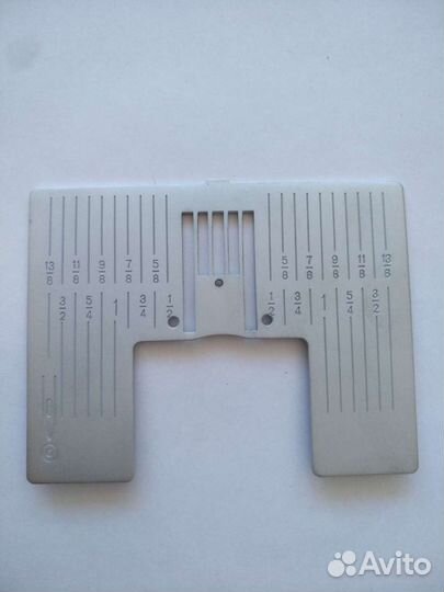 Игольная пластина для прямой строчки pfaff