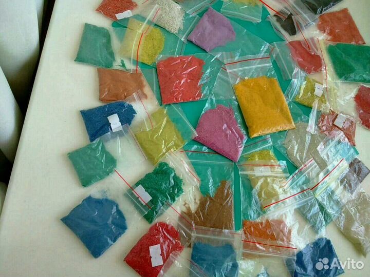 Набор цветного песка для детского творчества