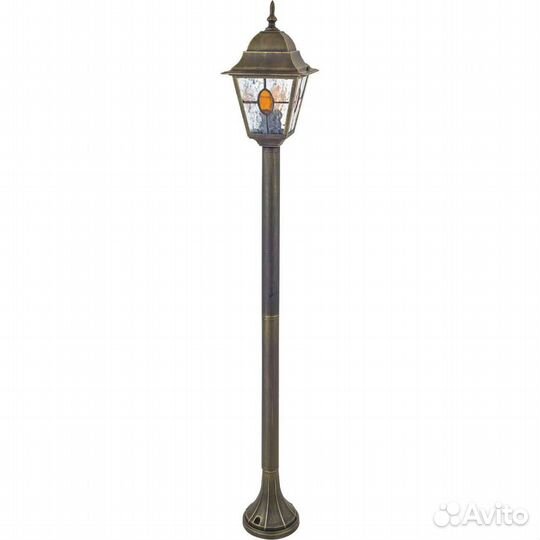 Столб металлический и стеклянный уличный