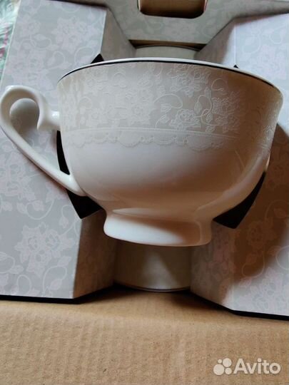 Продам чайная пара, фарфор