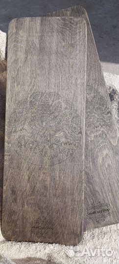 Доска садху для спины с деревянными шипами