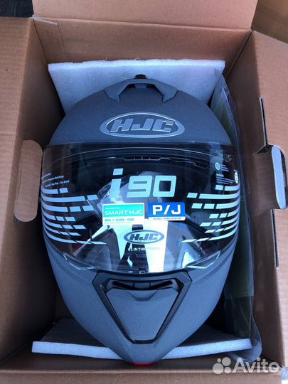 Модулярный шлем HJC i90 stone grey XL