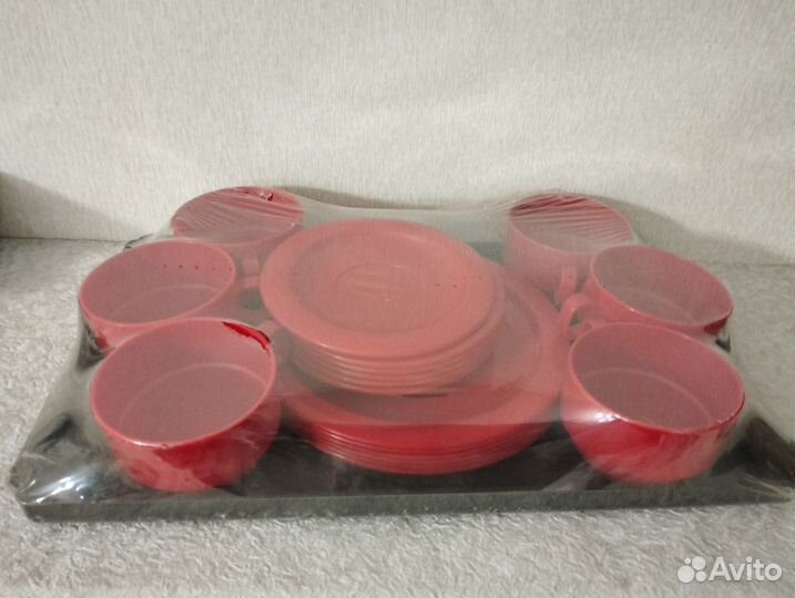 Набор посуды для туризма, 19 шт. предметов