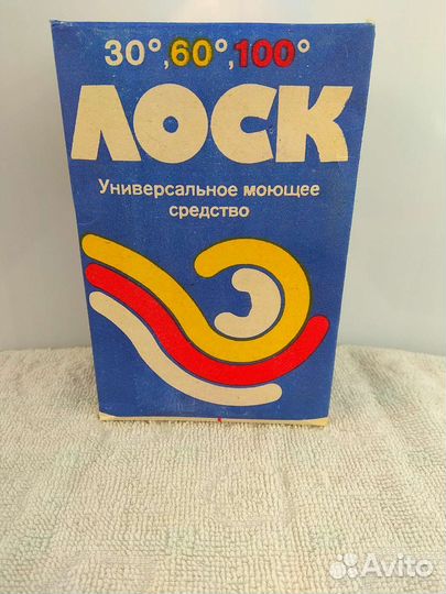 Стиральный порошок лоск(гдр)