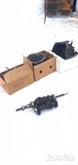 Кпп RS5R91A Nissan Atlas (в разобранном виде)