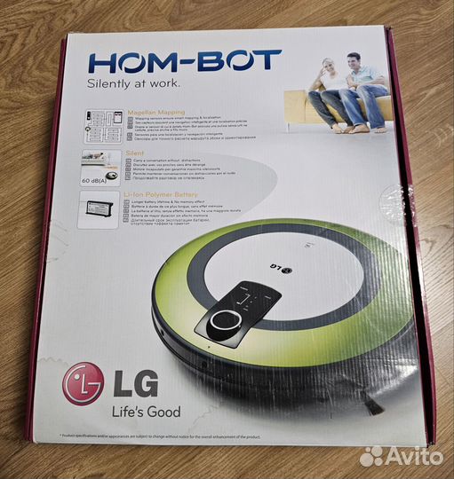 Робот пылесос LG hom bot