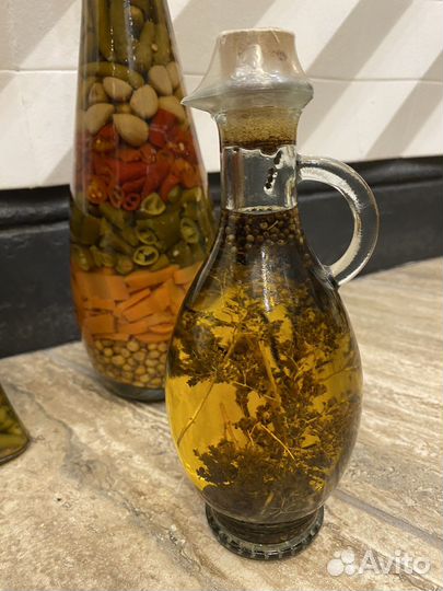 Декоративные бутылки со специями