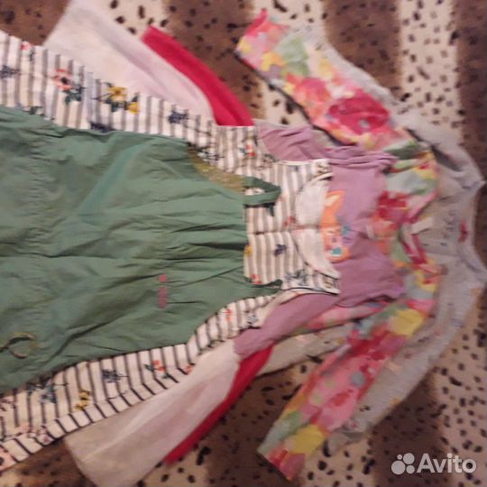 Вещи пакетом для девочки р-р 110