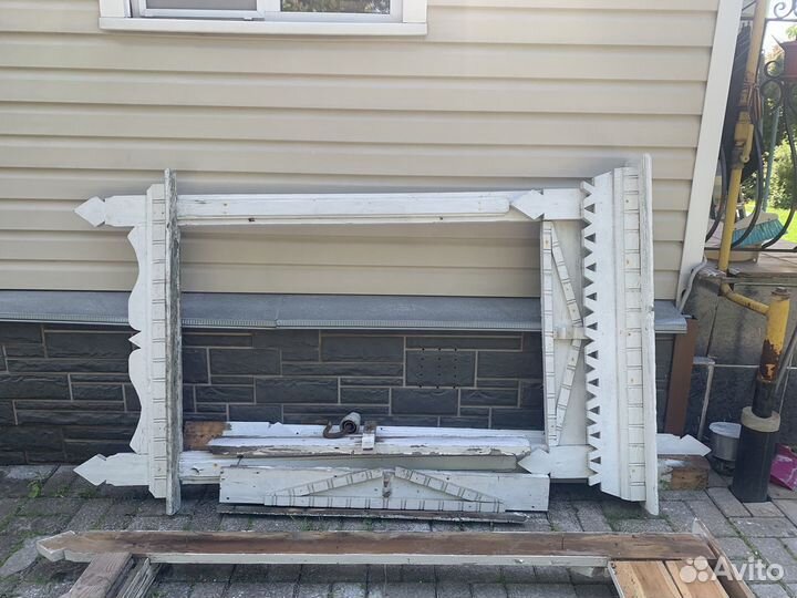 Наличники деревянные бу