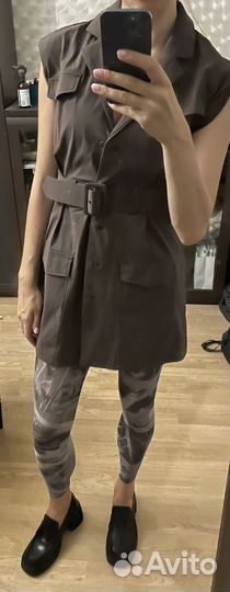 Платье жилет в стиле zara 2023