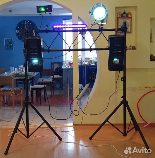 Светомузыка Сканеры Лазер Стробоскоп Неон LED Pro