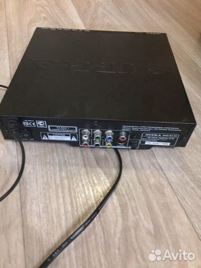 Dvd плеер supra